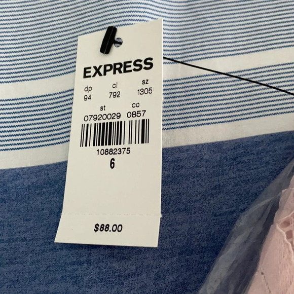 NWT - EXPRESS - Pink dress - size 6 - Picture 2 of 2